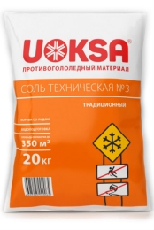 Материал противогололедный соль техническая Uoksa Материал противогололедный соль техническая Uoksa