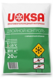Материал противогололедный Uoksa Двойной контроль Материал противогололедный Uoksa Двойной контроль