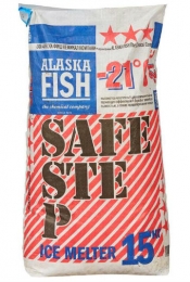 Противогололедный реагент "Alaska Fish" SAFE STEP эффективность -21°с Противогололедный реагент "Alaska Fish" SAFE STEP эффективность -21°с
